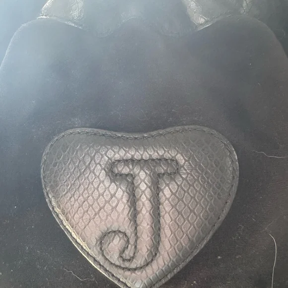 JUICY COUTURE Y2K Velour and Crystal handbag ~STUNNING!🖤 - Picture 8 of 10